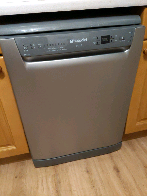 hotpoint dishwasher silver